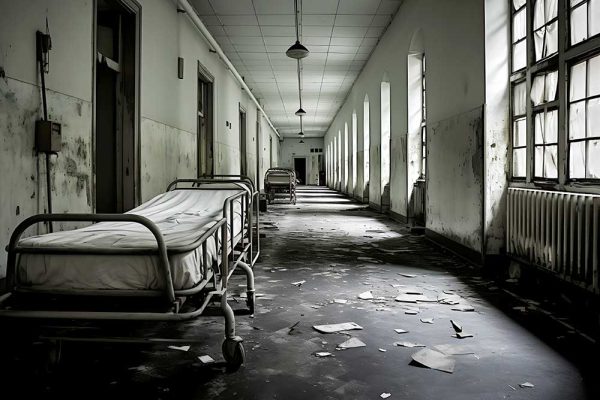 Photo of abandoned hospital